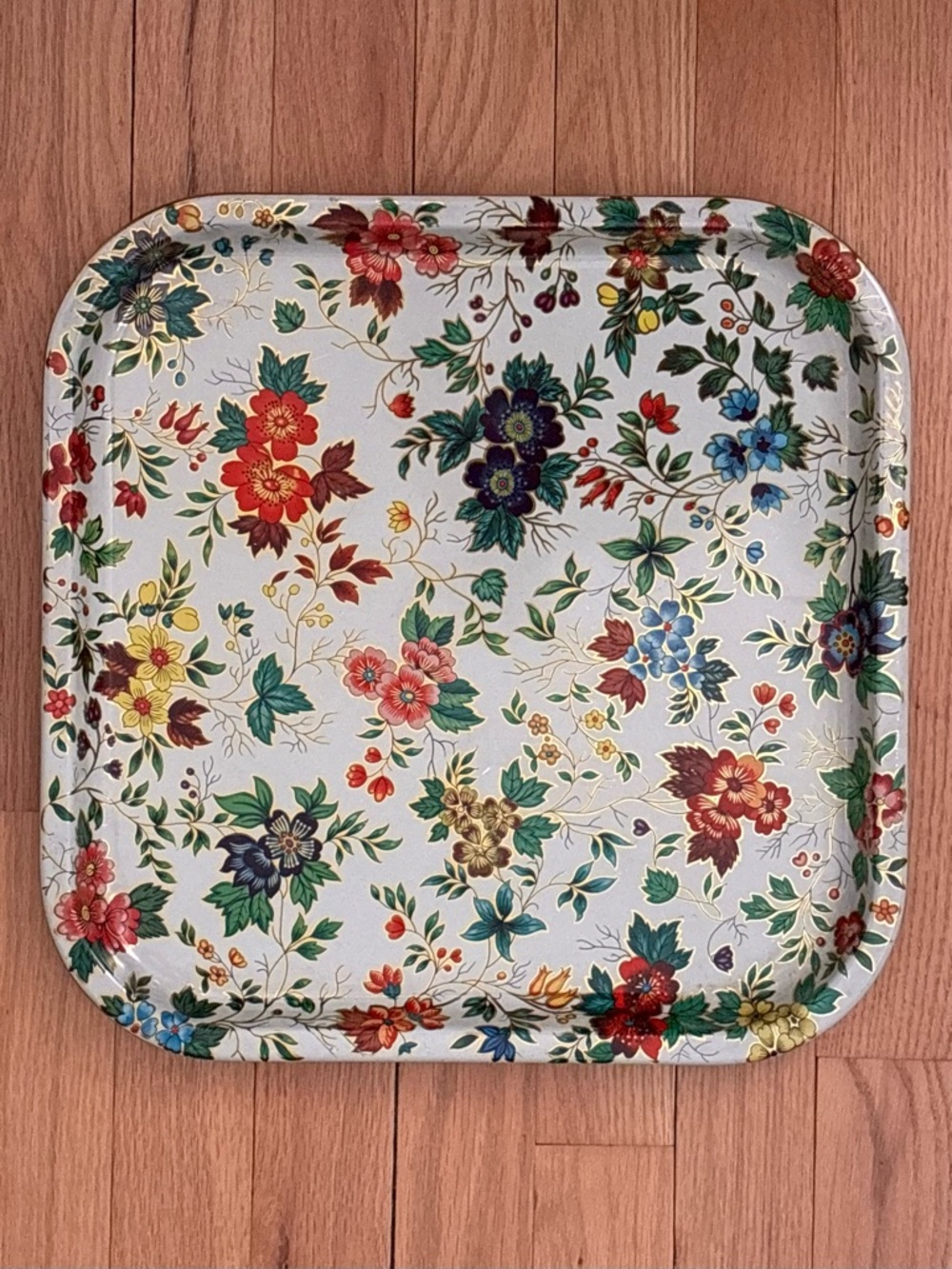 Vintage Metal Serving Tray DAHER Decorated Ware, Circa 1960’s, England, Rare
